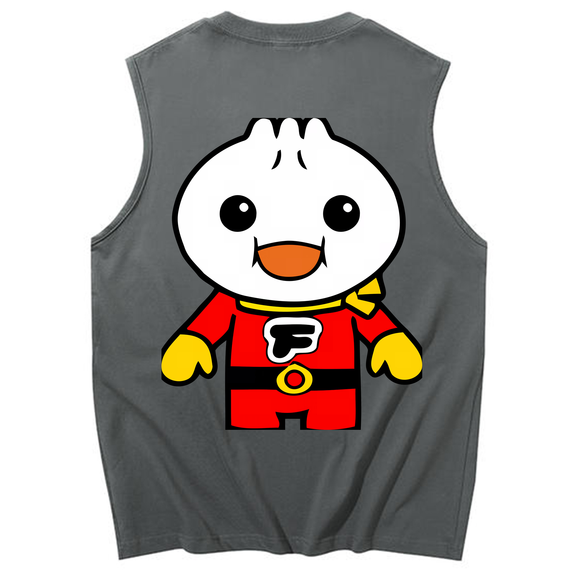 （画像用） アンパンマン Anpanman コットン100％タンクトップ（背面プリント）
